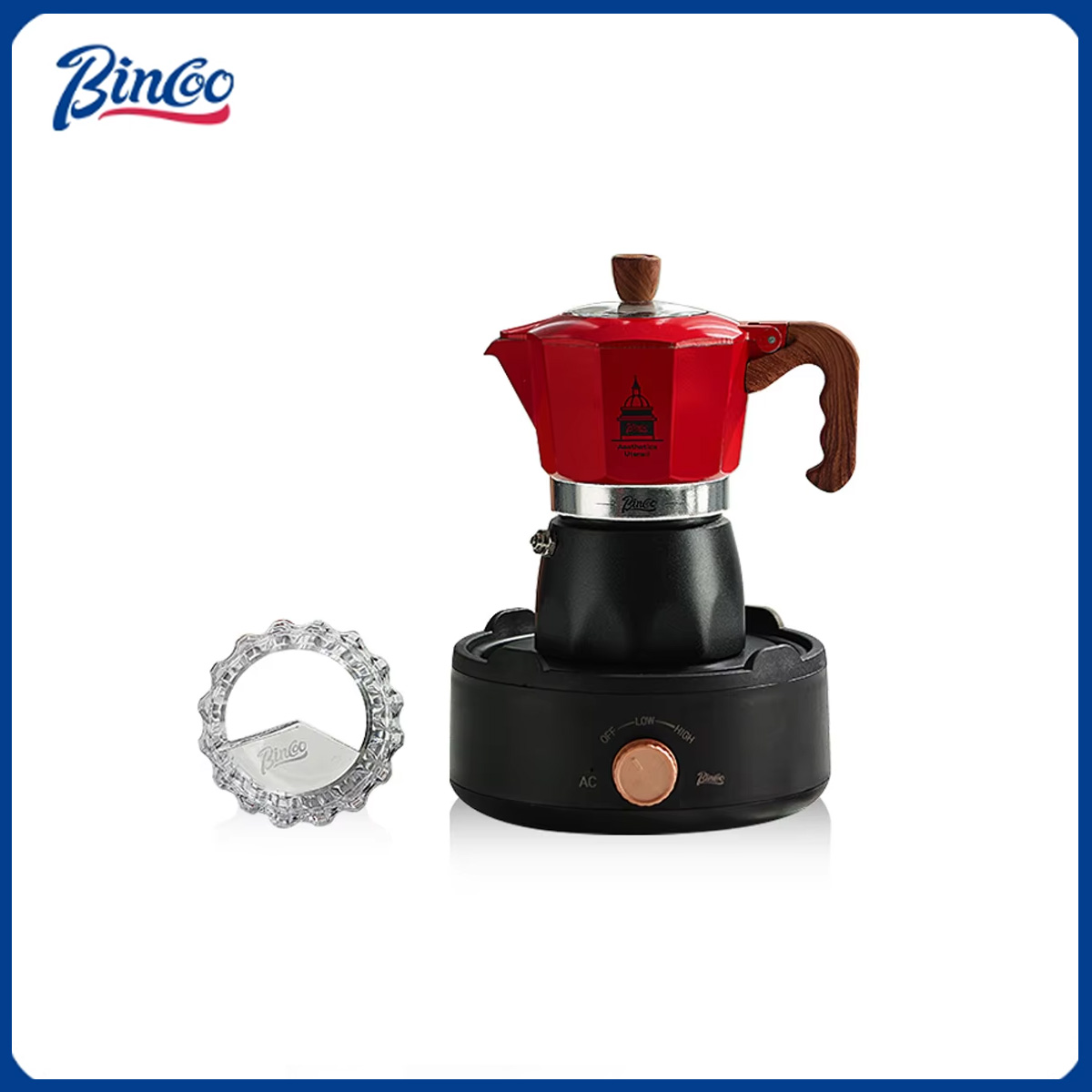 Coffee Tea Espresso - Bincoo Doppelventil Kaffee Moka Topf Espressomaschine