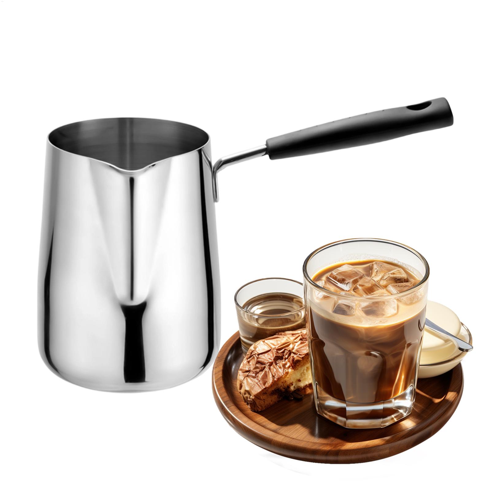 Coffee Tea Home - Kleine Kaffeekanne 600ml Getränke-Schmelztopf mit Ausgießer