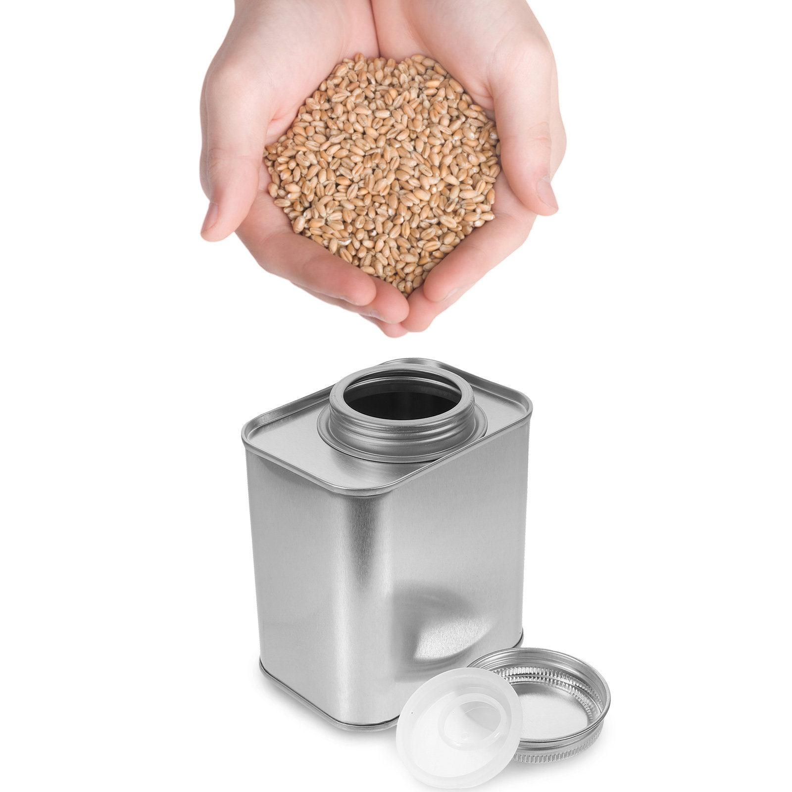 Coffee Tea Canister Set - 4-teiliges Set aus auslaufsicheren, luftdichten Vorratsdosen