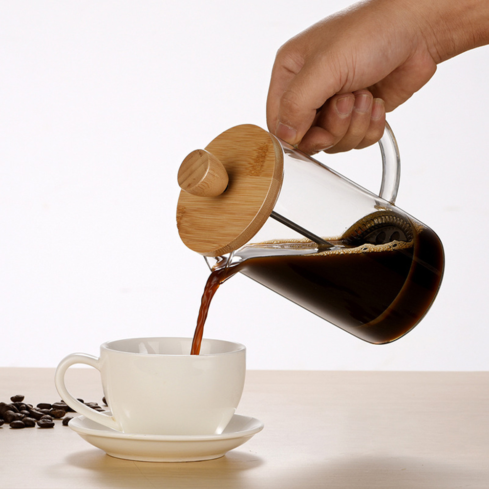 Coffee Tea Home - Vielseitiger französischer Filterpresstopf für zu Hause,