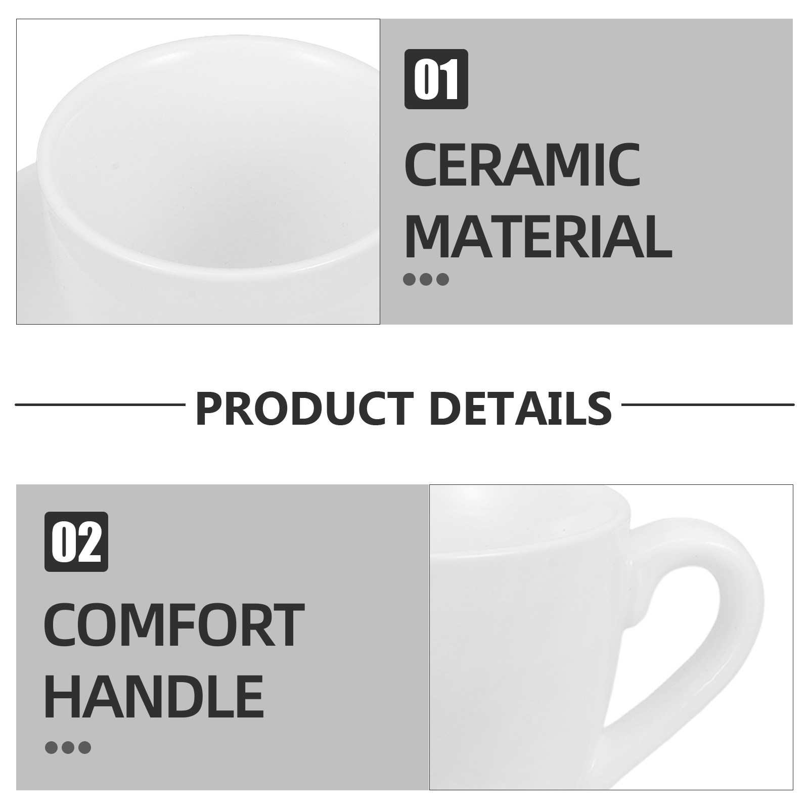 1 Set Keramik-Teetassen-Set mi – Coffee Tea Home Bewertung und Preis