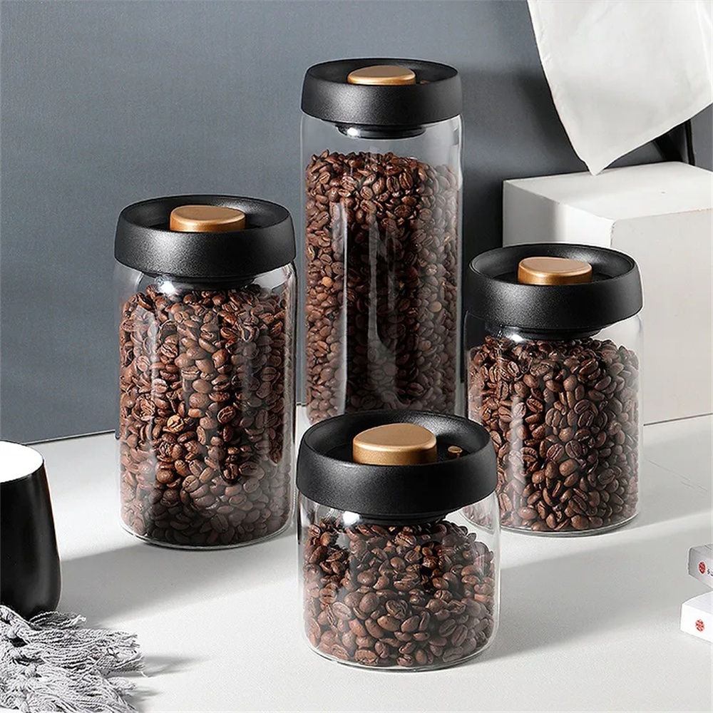 1 Packung Kaffeebohnen-Aufbewa – Coffee Tea Canister Set Bewertung und Preis