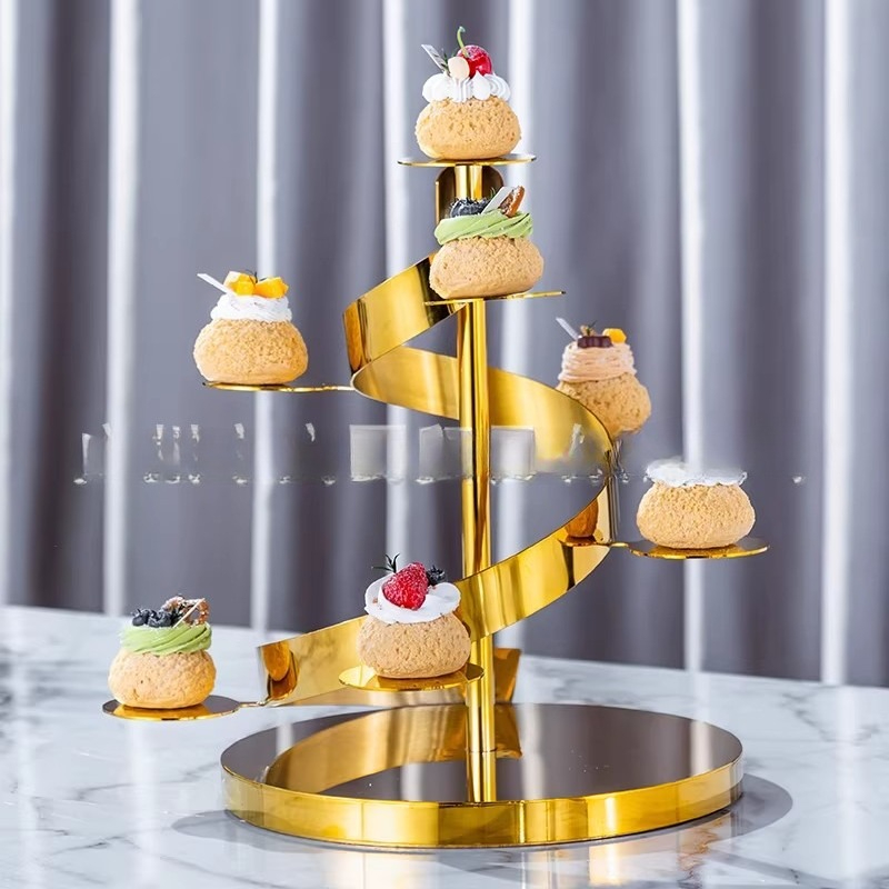 Dreistöckiger Obst- und Kuchen – Coffee Tea Break Bewertung und Preis