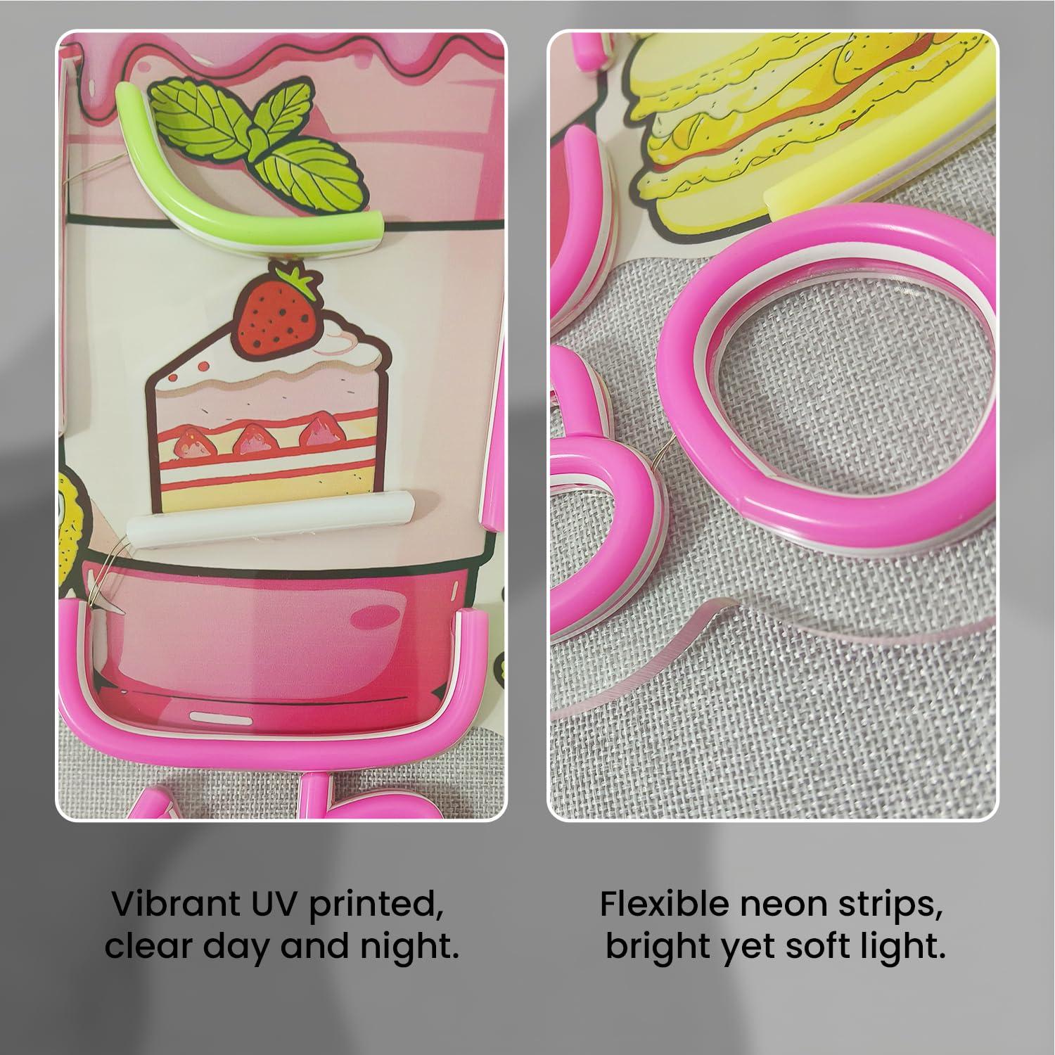 Boba Neon-Schild Leuchtende Bu – Coffee Tea Boba Bewertung und Preis