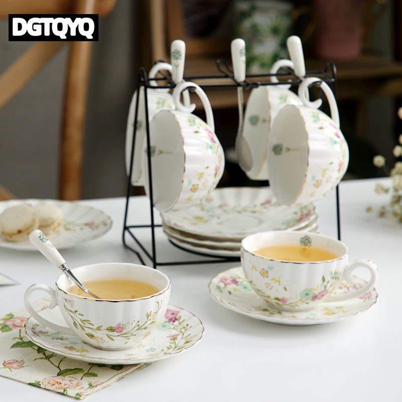 2-teiliges Vintage Blumenmuste – Coffee Tea Latte Bewertung und Preis