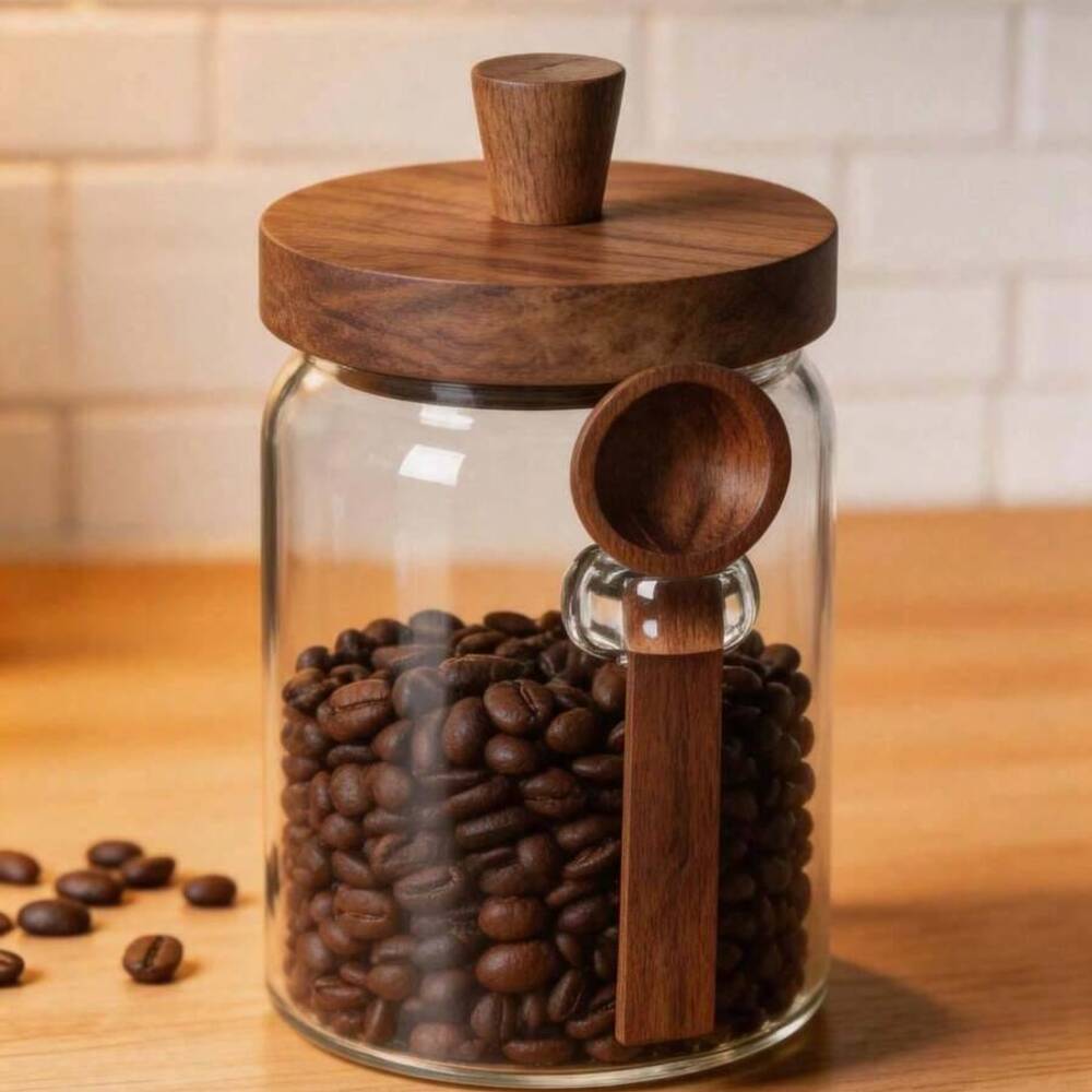 3-teiliges Set aus klaren Glas – Coffee Tea Canister Set Bewertung und Preis