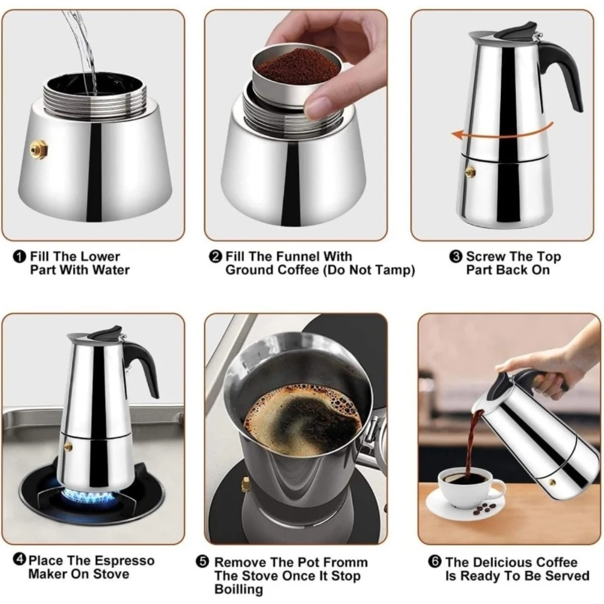 Tragbarer Mocha-Kaffeebereiter – Coffee Tea Home Bewertung und Preis