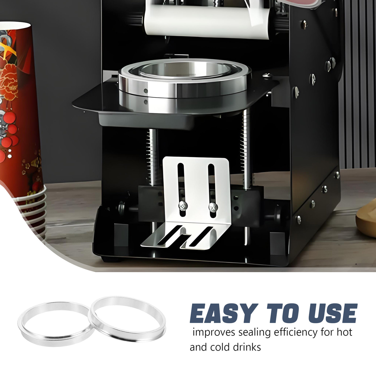 2 Stück Dichtungsringe aus Alu – Coffee Tea Cups Bewertung und Preis
