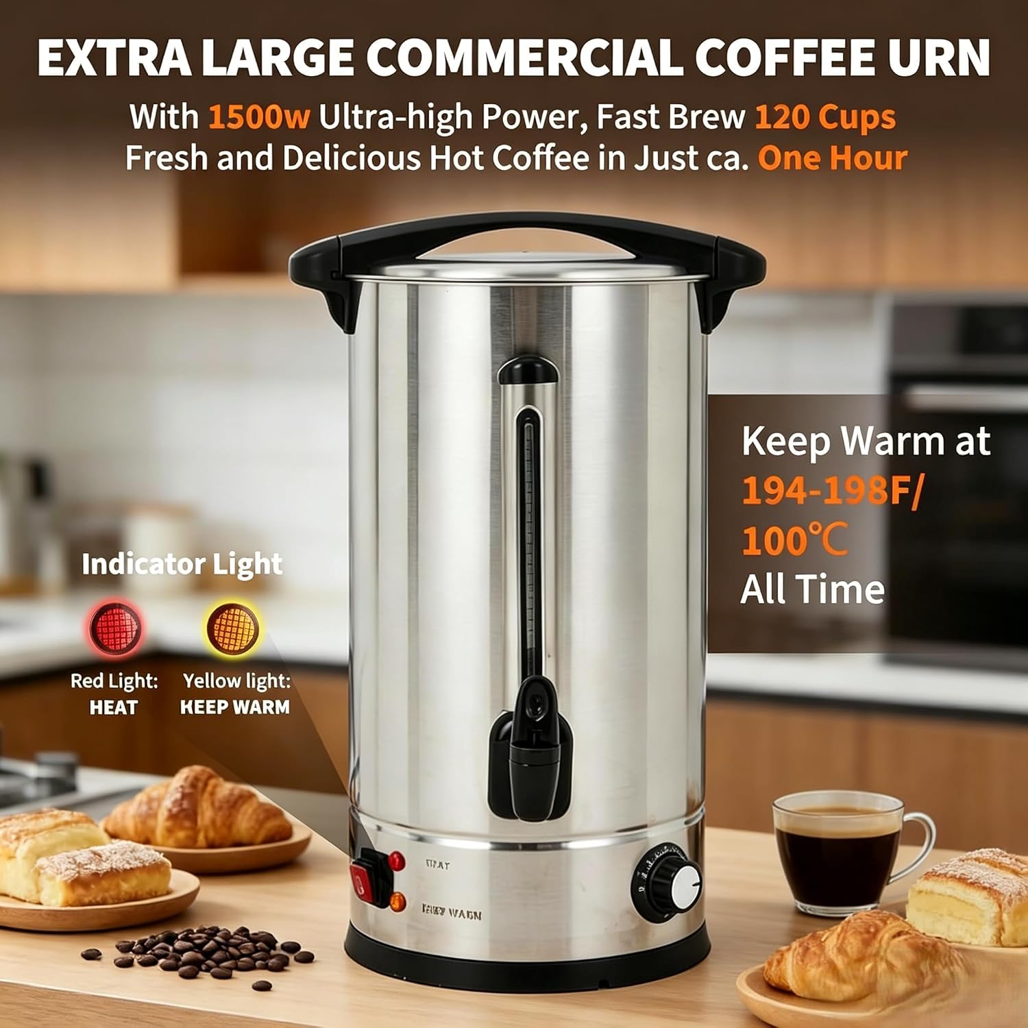Tacleekii 18L Gewerbliche Kaff – Coffee Tea Urn Bewertung und Preis