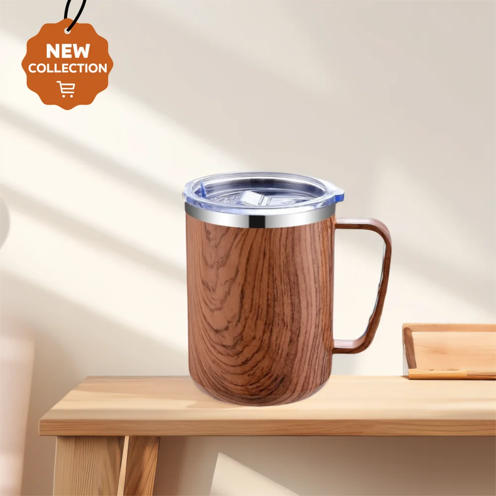 Vintage-Edelstahlbecher mit Ho – Morning Tea Coffee Bewertung und Preis