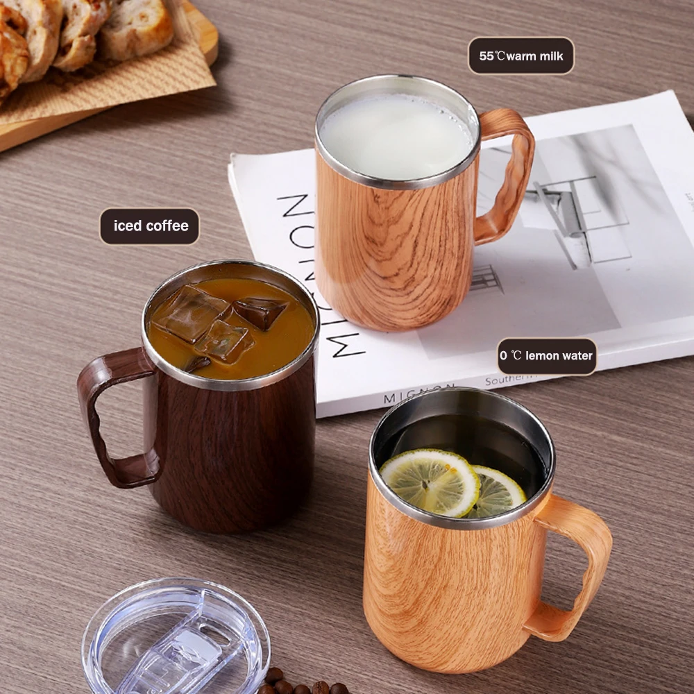 Vintage-Edelstahlbecher mit Ho – Morning Tea Coffee Bewertung und Preis