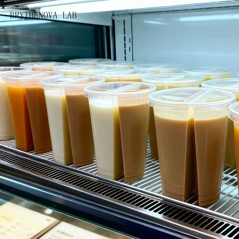 2-in-1 Einweg-Plastikbecher, t – Coffee Tea Boba Bewertung und Preis