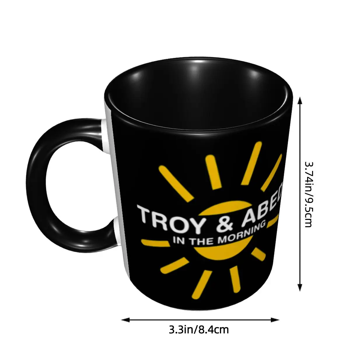 Personalisierte Troy und Abed  – Morning Tea Coffee Bewertung und Preis