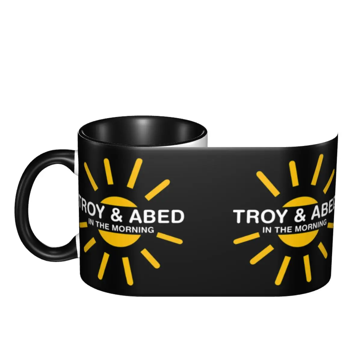 Personalisierte Troy und Abed  – Morning Tea Coffee Bewertung und Preis