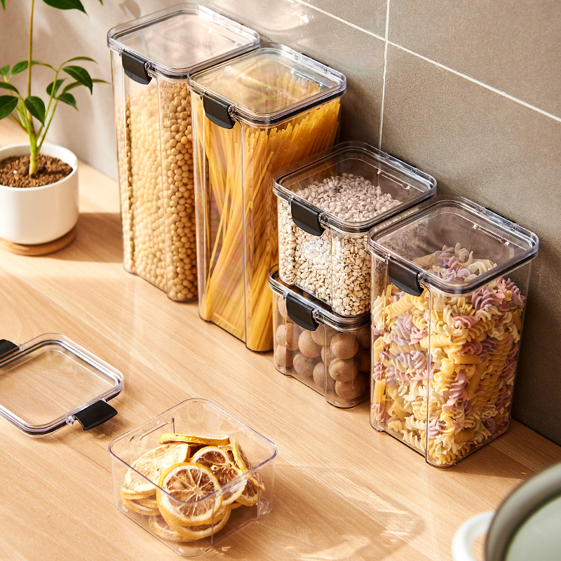 Versiegelte Gläser Küche Getre – Tea Coffee Sugar Container Bewertung und Preis