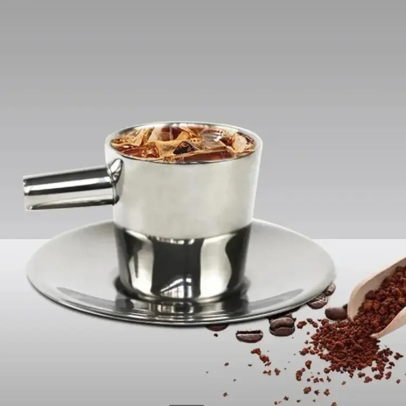 2er-Pack Edelstahl-Kaffeetasse – Coffee Tea Latte Bewertung und Preis