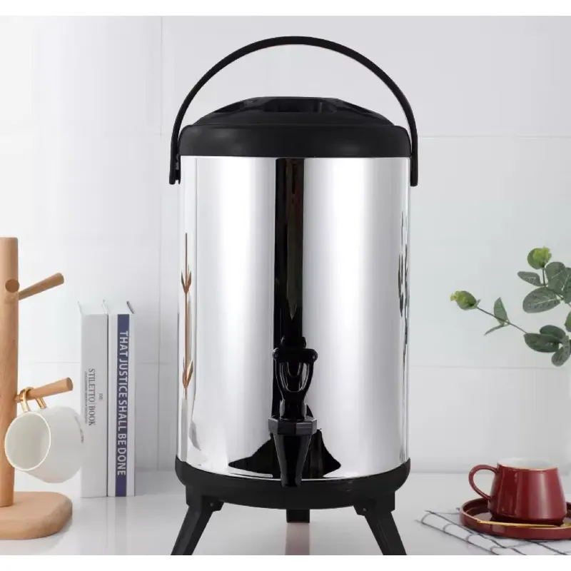 304 Edelstahl Doppelwandige Th – Coffee Tea Urn Bewertung und Preis