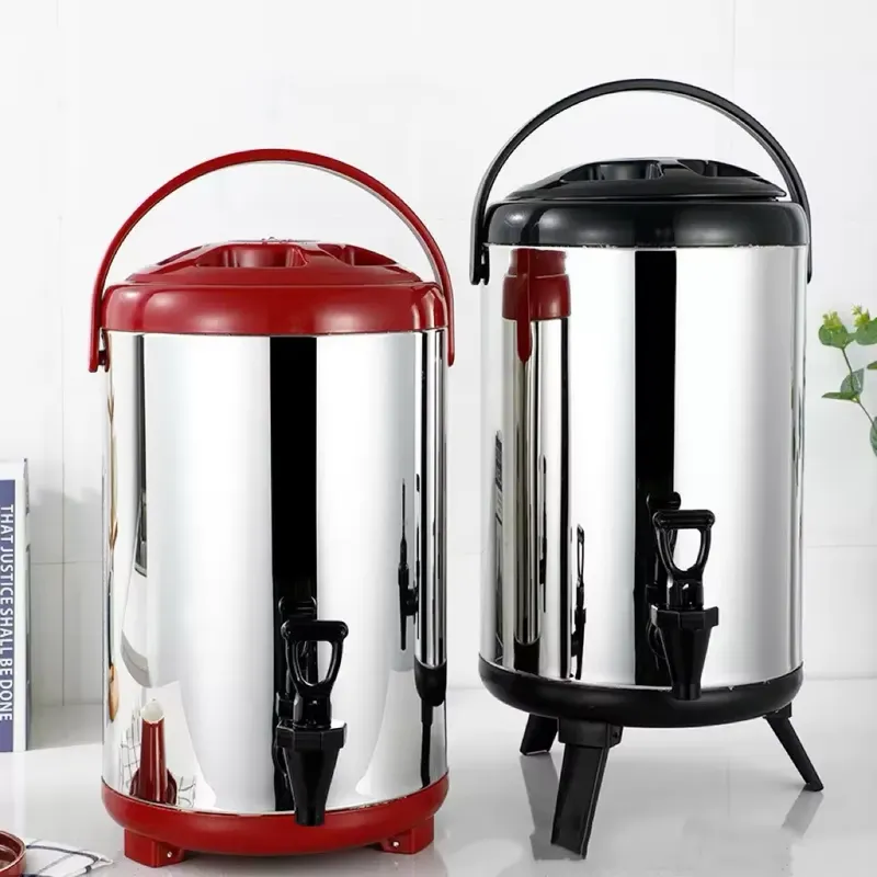 304 Edelstahl Doppelwandige Th – Coffee Tea Urn Bewertung und Preis