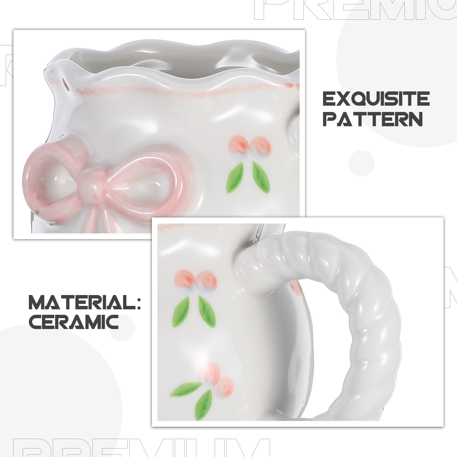 Niedliche Keramik-Kaffeetasse  – Morning Tea Coffee Bewertung und Preis