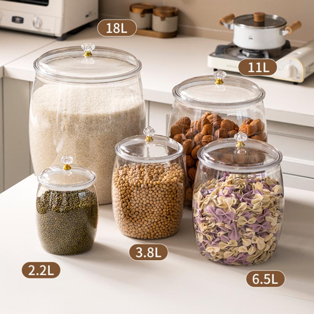 Große Transparente Plastikdose – Tea Coffee Sugar Container Bewertung und Preis