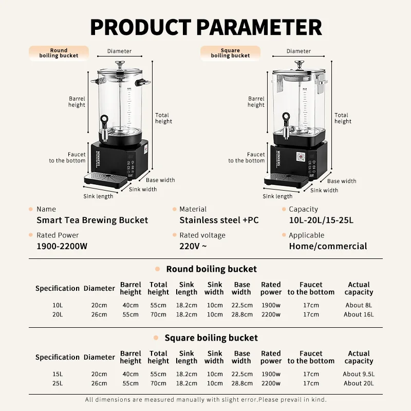 Neue Funktion Abnehmbarer 10L  – Coffee Tea Urn Bewertung und Preis