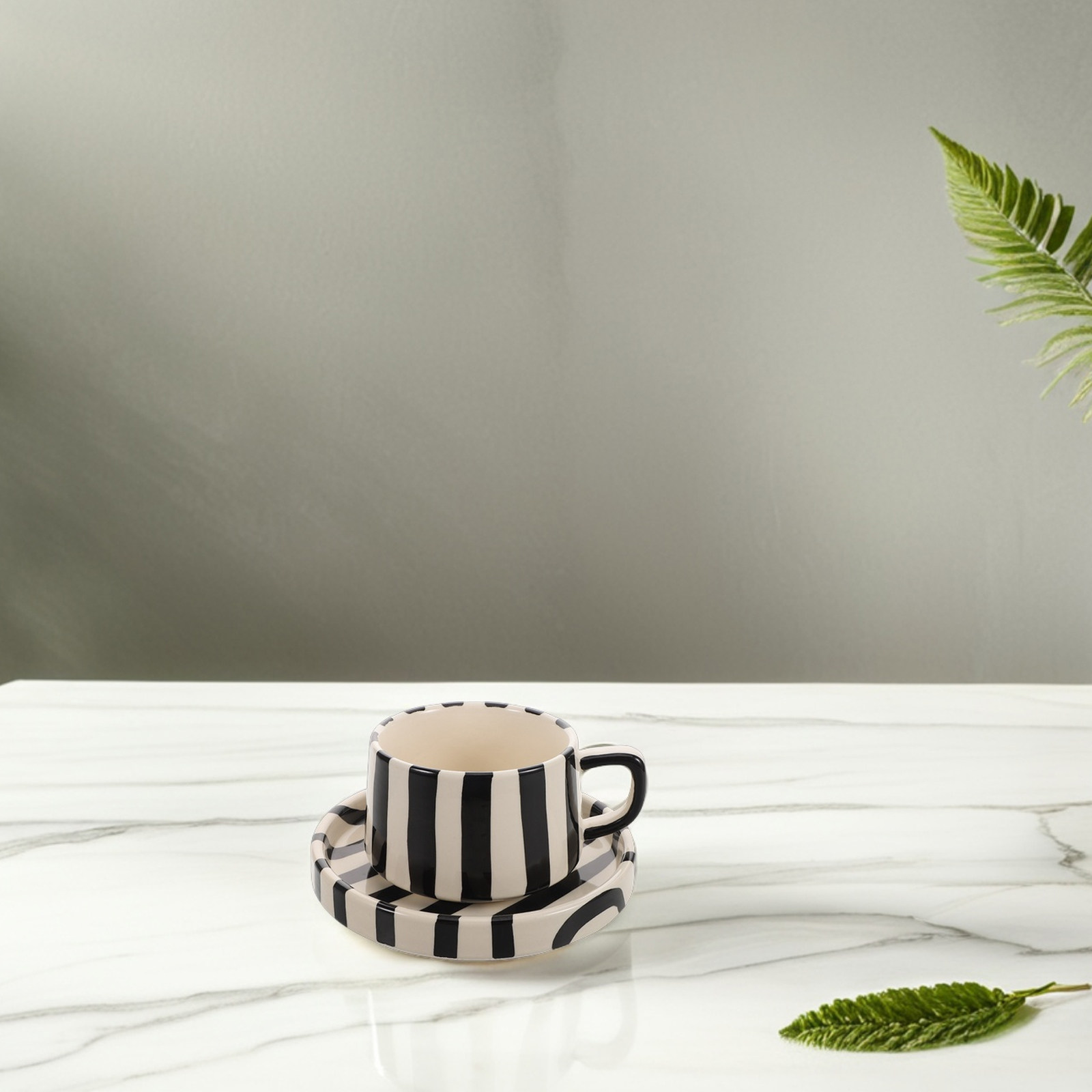1 Set Keramik-Kaffeetassen-Set – Coffee Tea Break Bewertung und Preis