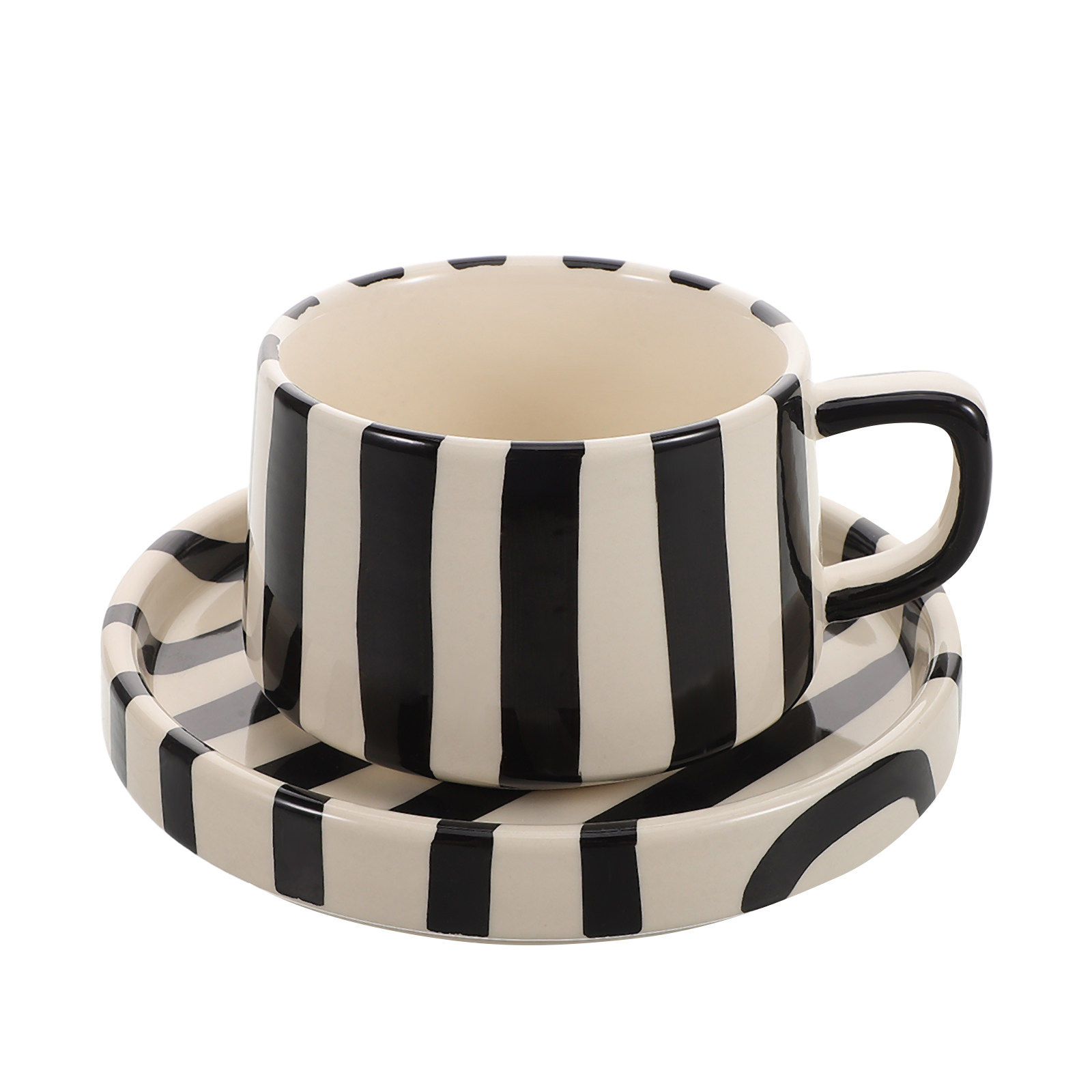 1 Set Keramik-Kaffeetassen-Set – Coffee Tea Break Bewertung und Preis