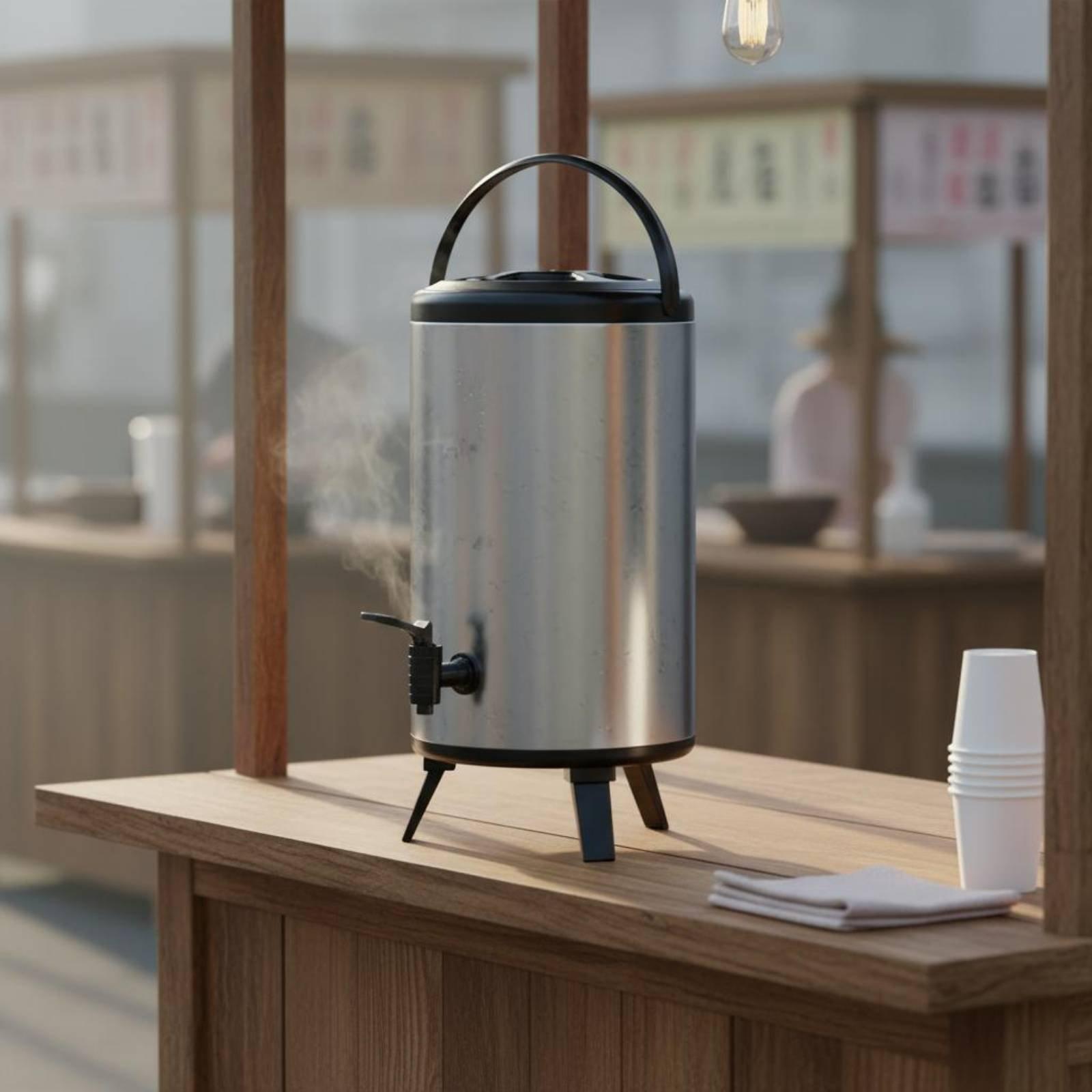 Edelstahl-Getränkespender mit  – Coffee Tea Urn Bewertung und Preis