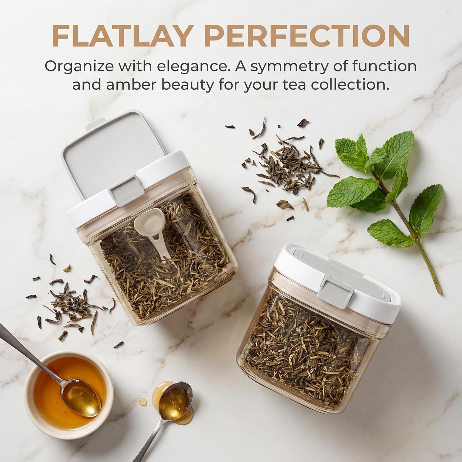 2 Stück Kaffeedose mit Schaufe – Tea Coffee Sugar Container Bewertung und Preis