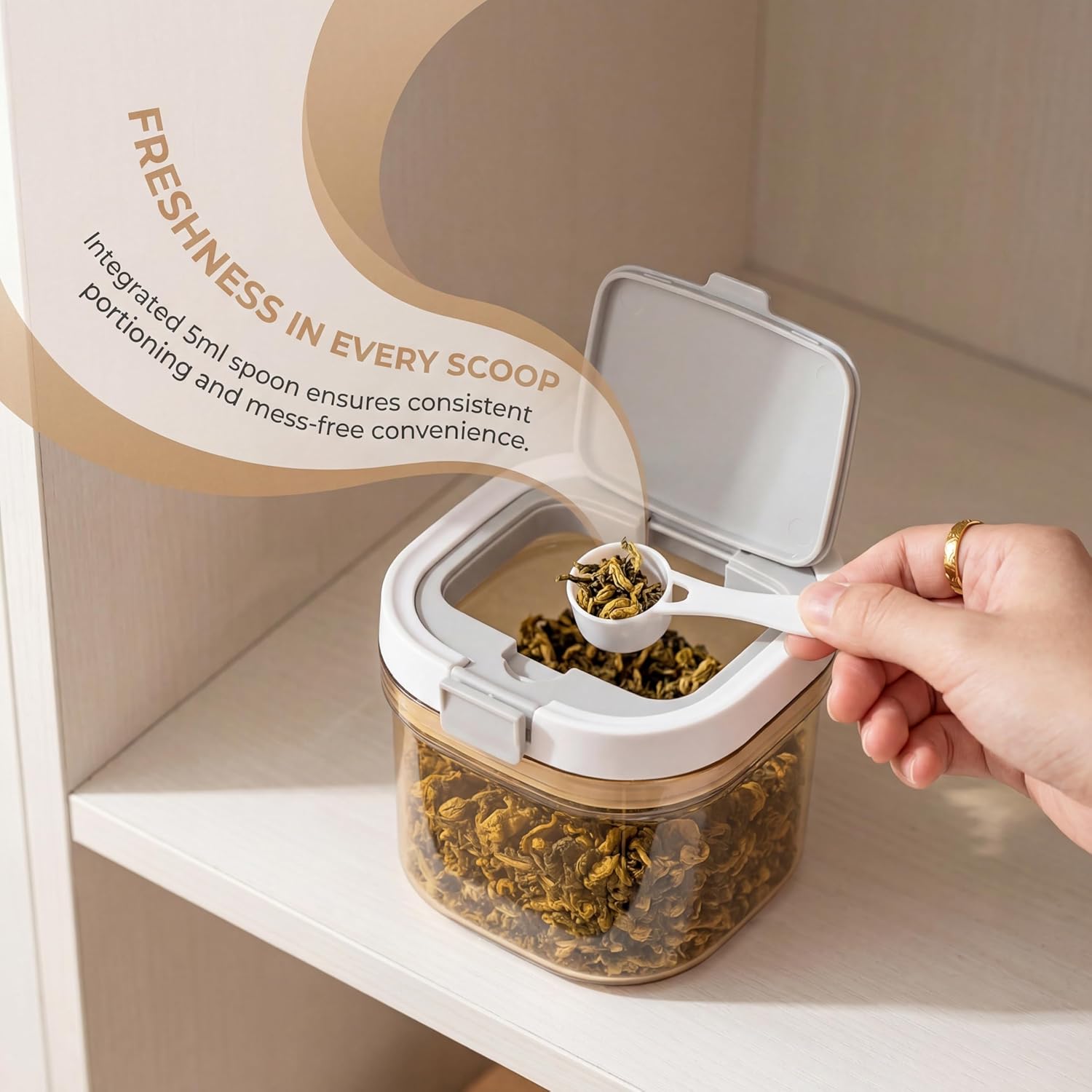 2 Stück Kaffeedose mit Schaufe – Tea Coffee Sugar Container Bewertung und Preis