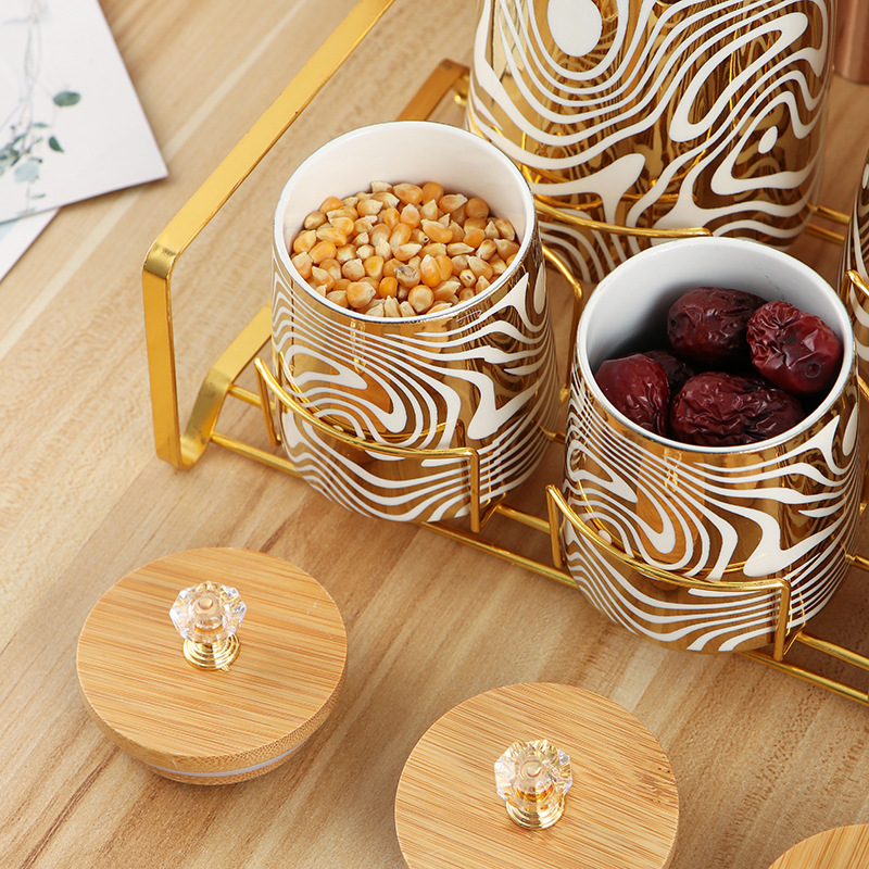 Set mit 7 farbig glasierten Ke – Coffee Tea Canister Set Bewertung und Preis