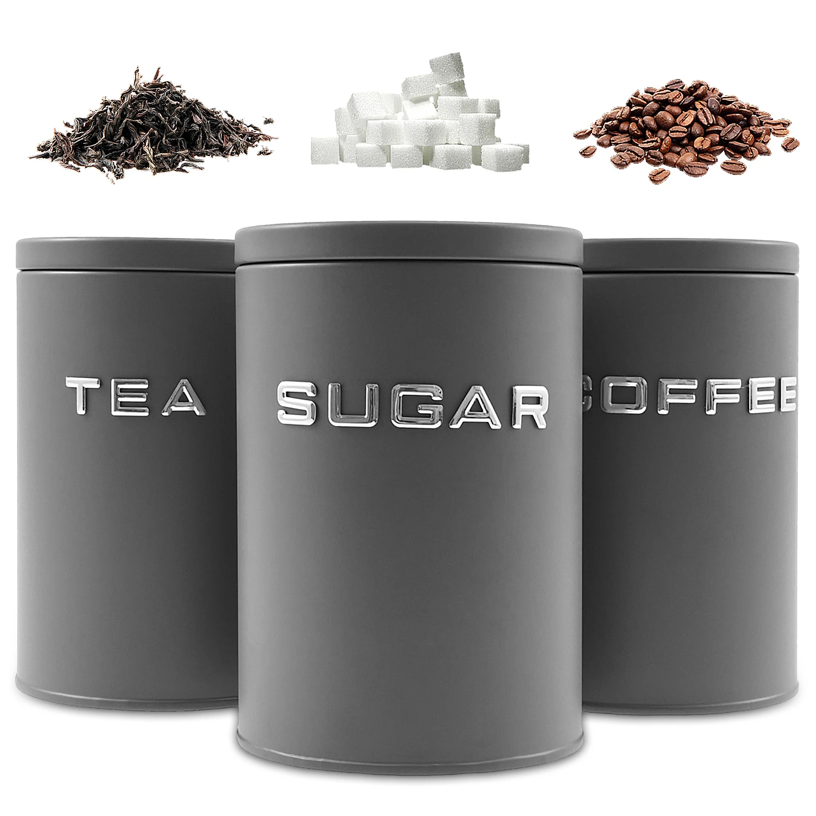 3-teiliges Glas für Tee, Kaffe – Coffee Tea Canister Set Bewertung und Preis